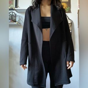 Max Studio Black Lightweight Coat